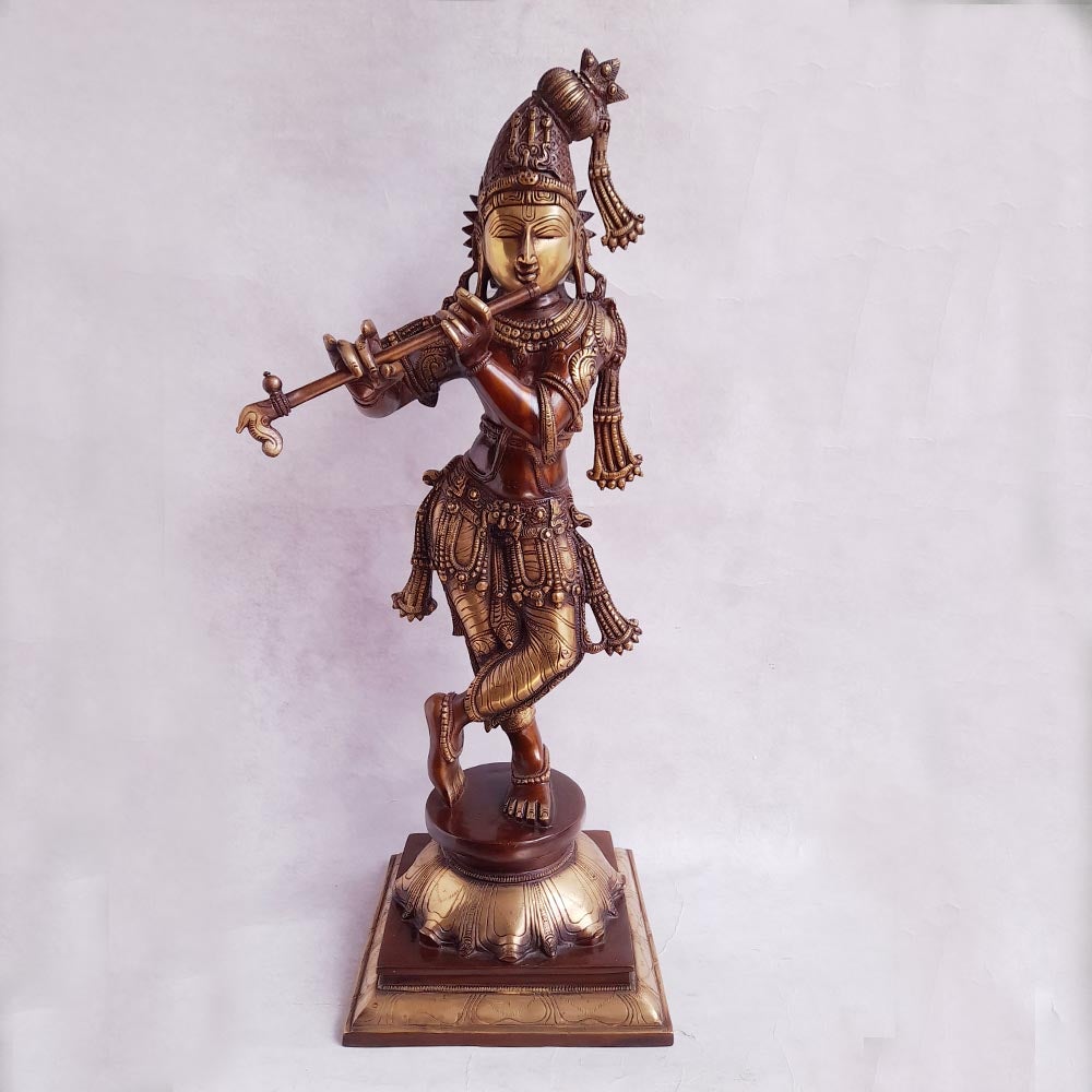 brass-krishna-dual-finish-by-satgurus