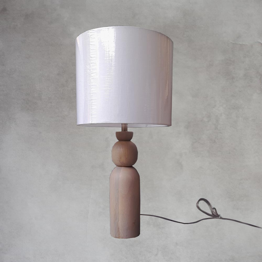 Tall Boy Mango Wood Table Lamp By Satgurus