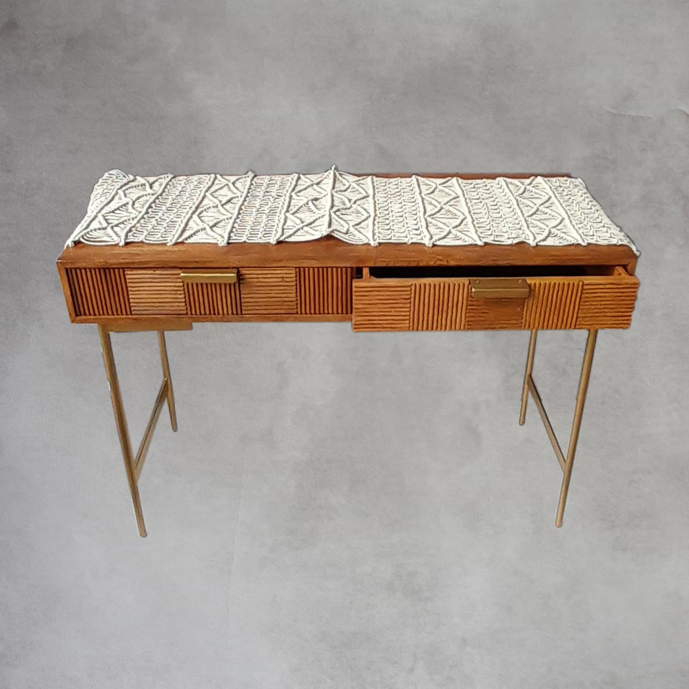 Bruno Writing Desk Console by Satgurus