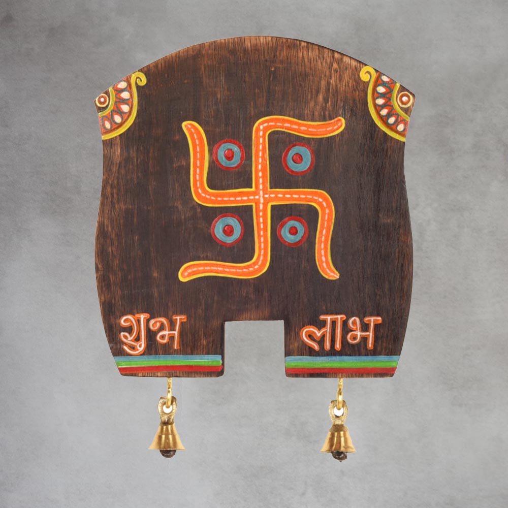 Hancrafted Swastika Hanging Board by Satgurus