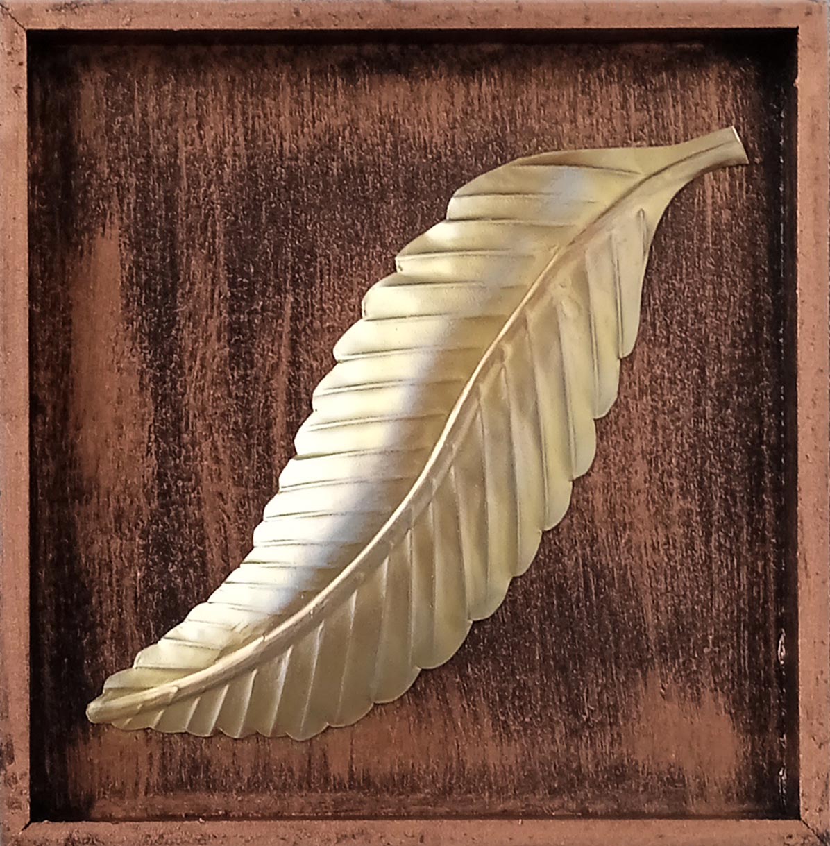 Pecan Leaf Wall Décor by Satgurus