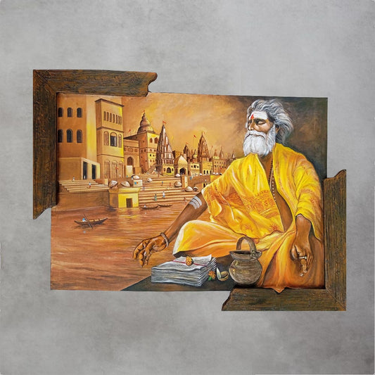 Banaras Kashi Painting by Satgurus