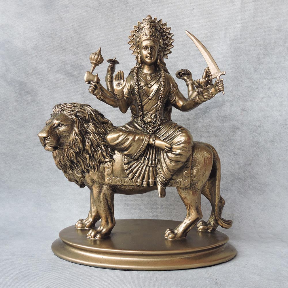 Durga Mata In Antique Finish by Satgurus
