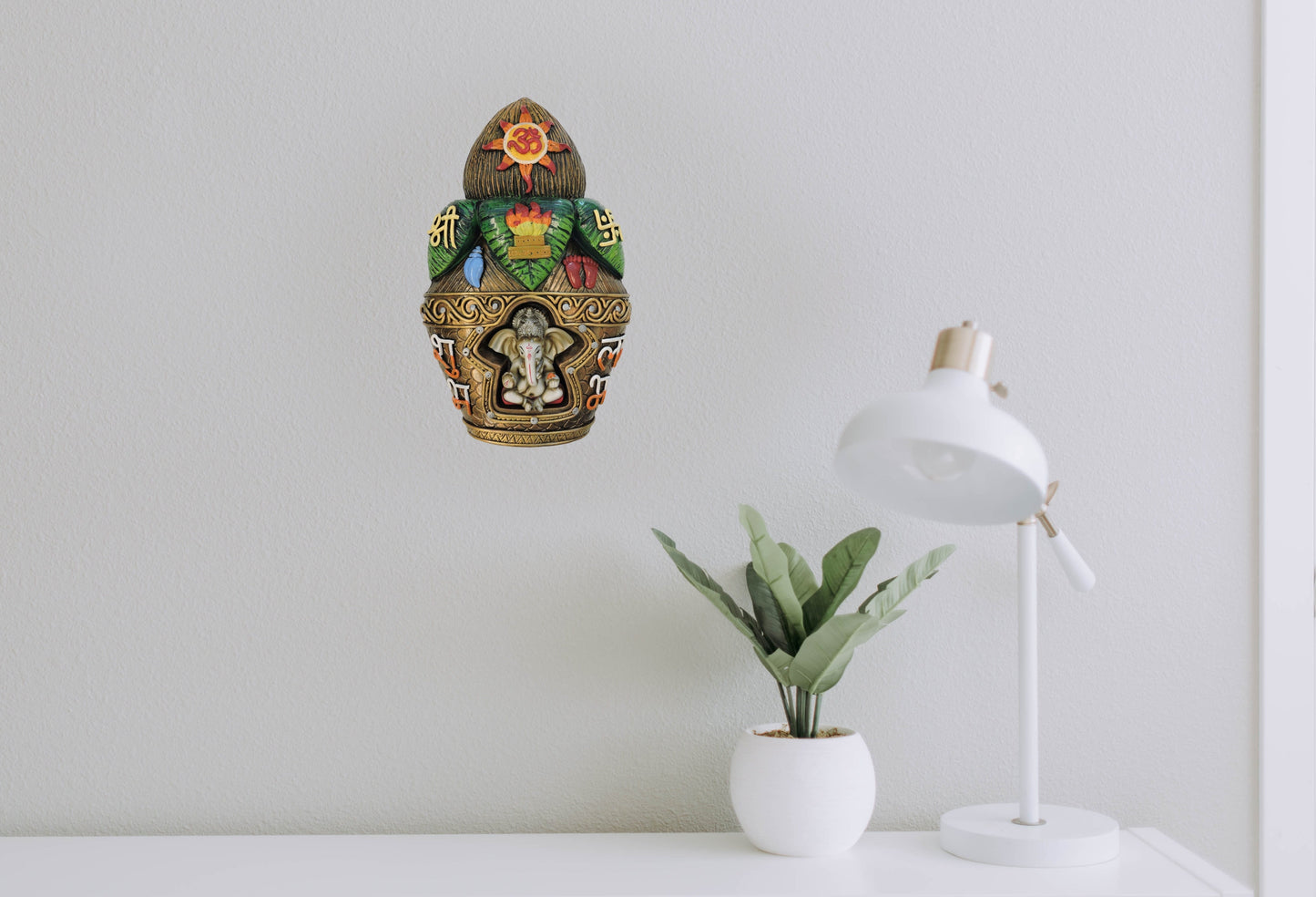 Ganesha Kalash Wall Art by Satgurus