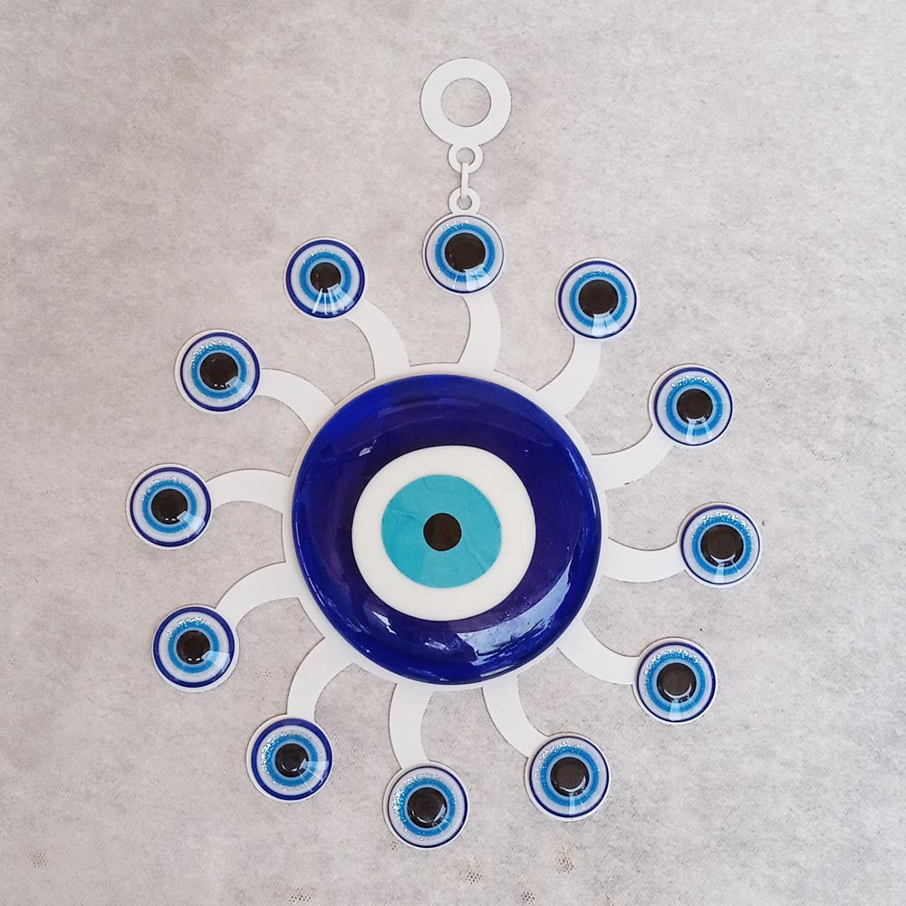 Flower Evil Eye / Small by Satgurus