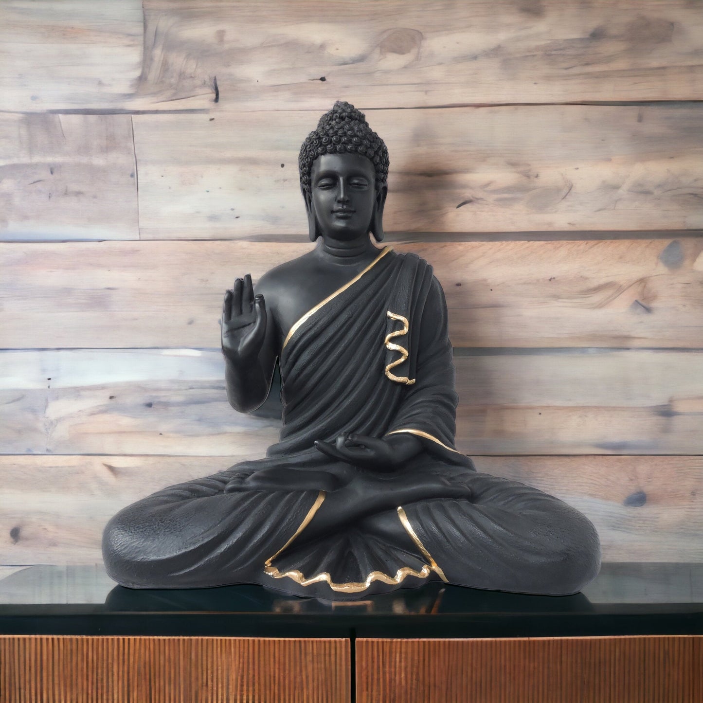 Blessing Buddha / Black by Satgurus