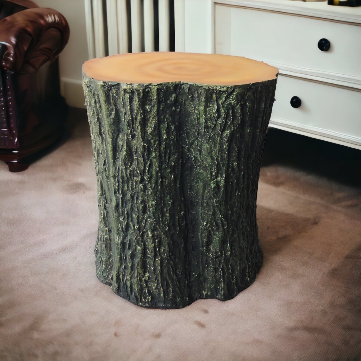 Bark Stool / Green by Satgurus