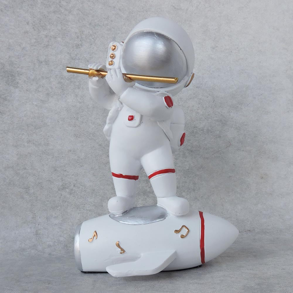 Astronaut Playing Bansuri by Satgurus