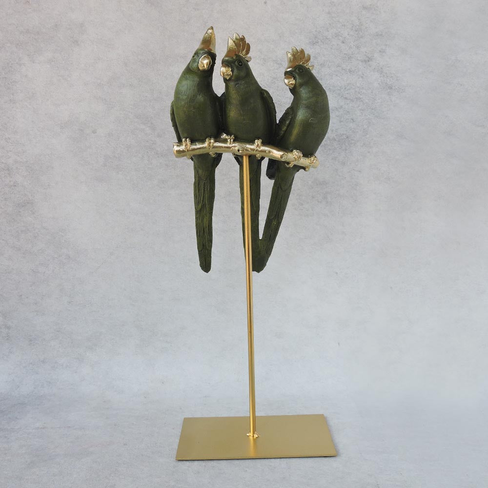 Parrots On Stand by Satgurus
