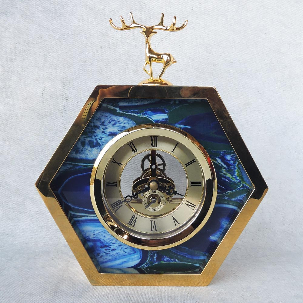 Designer Deer Table Clock by Satgurus
