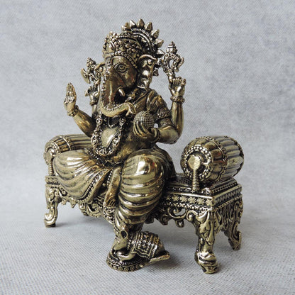 Ganesha Sitting On Sofa by Satgurus