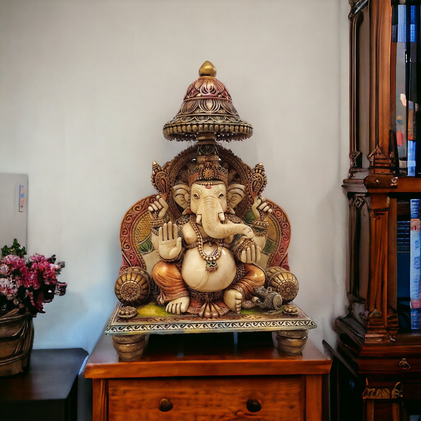 Throne Ganesha by Satgurus