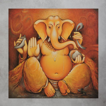 Ladoo Ganesha by Mohan Patil by Satgurus