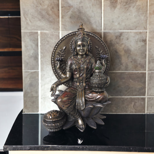 Laxmi Sitting by Satgurus