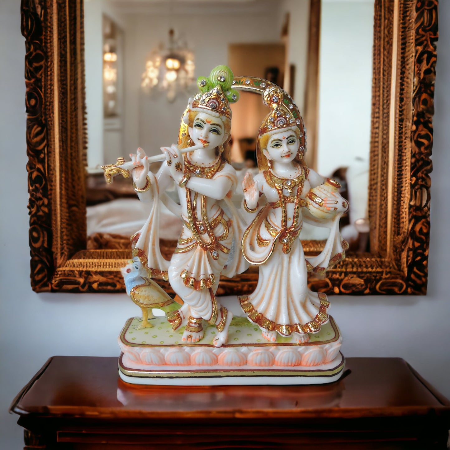 Culture Marble Radha Krishna By Satgurus