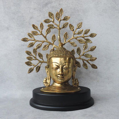 Buddha Bust With Tree Of Life by Satgurus