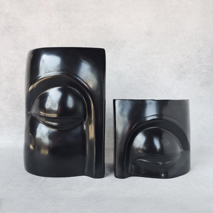 Eye Design Vase Sets / Black by Satgurus