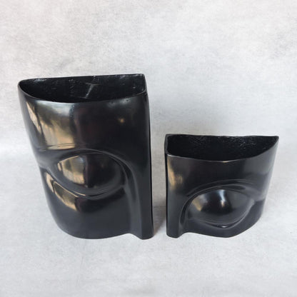 Eye Design Vase Sets / Black by Satgurus