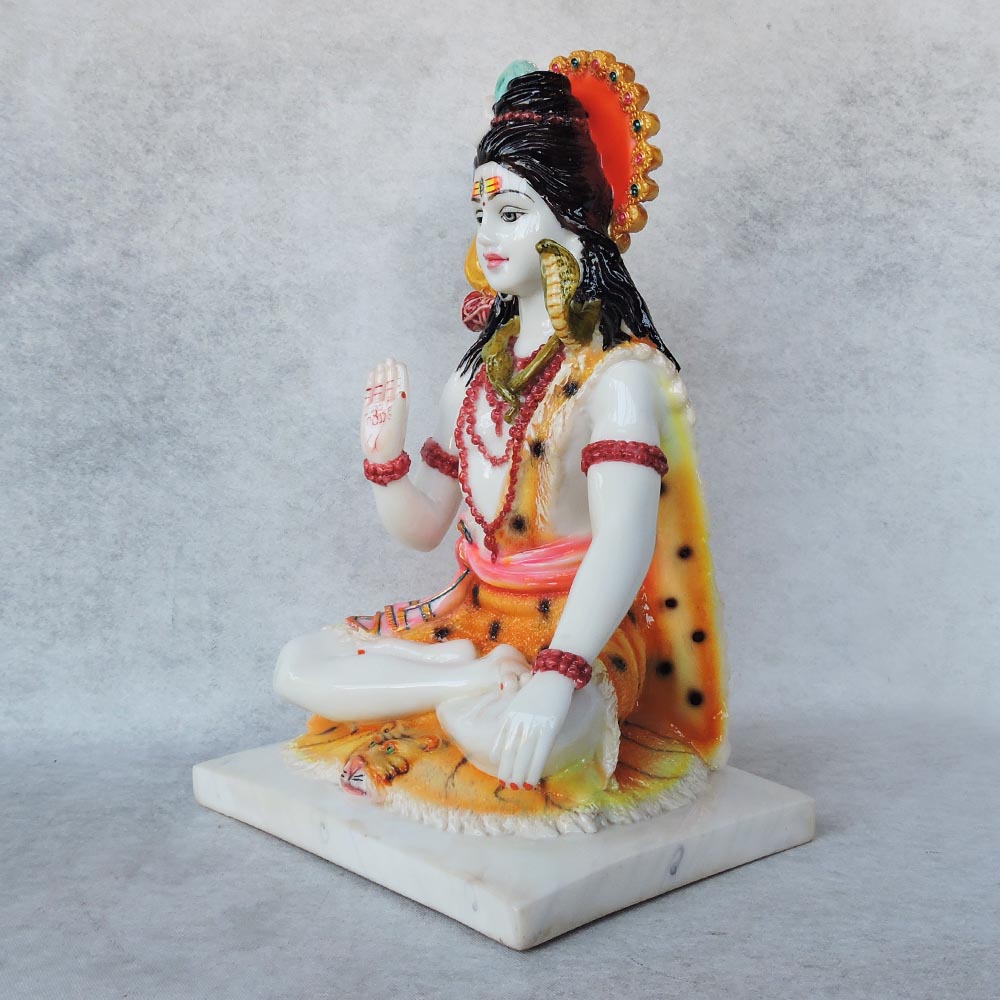 Shiva Sitting by Satgurus