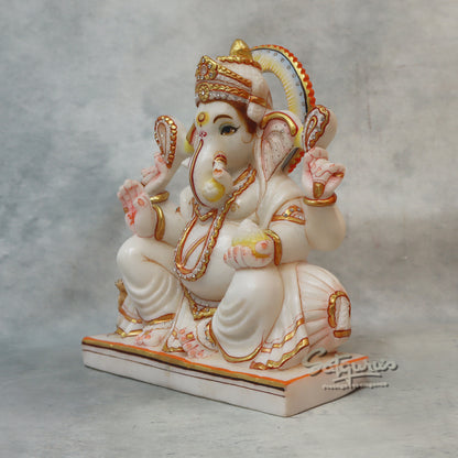 Ganesha Idol Square Base by Satgurus
