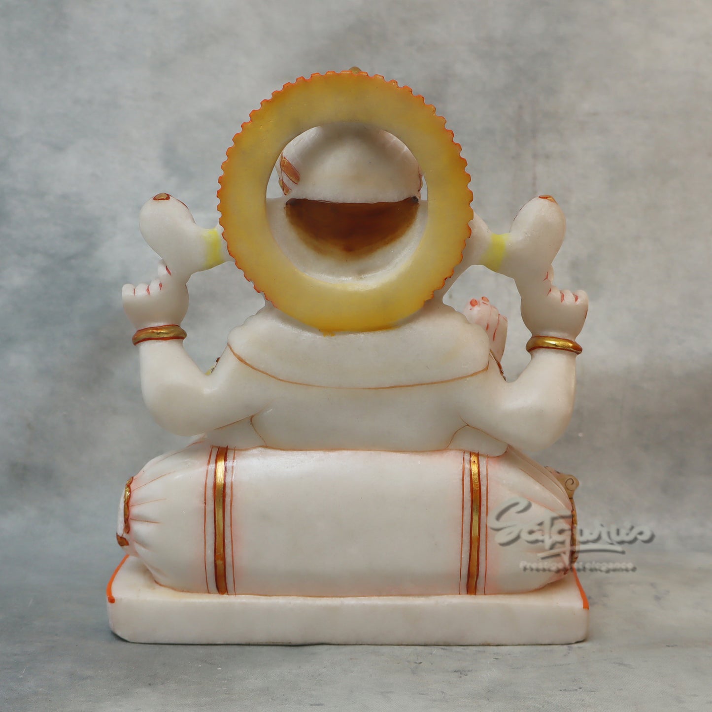 Ganesha Idol Square Base by Satgurus