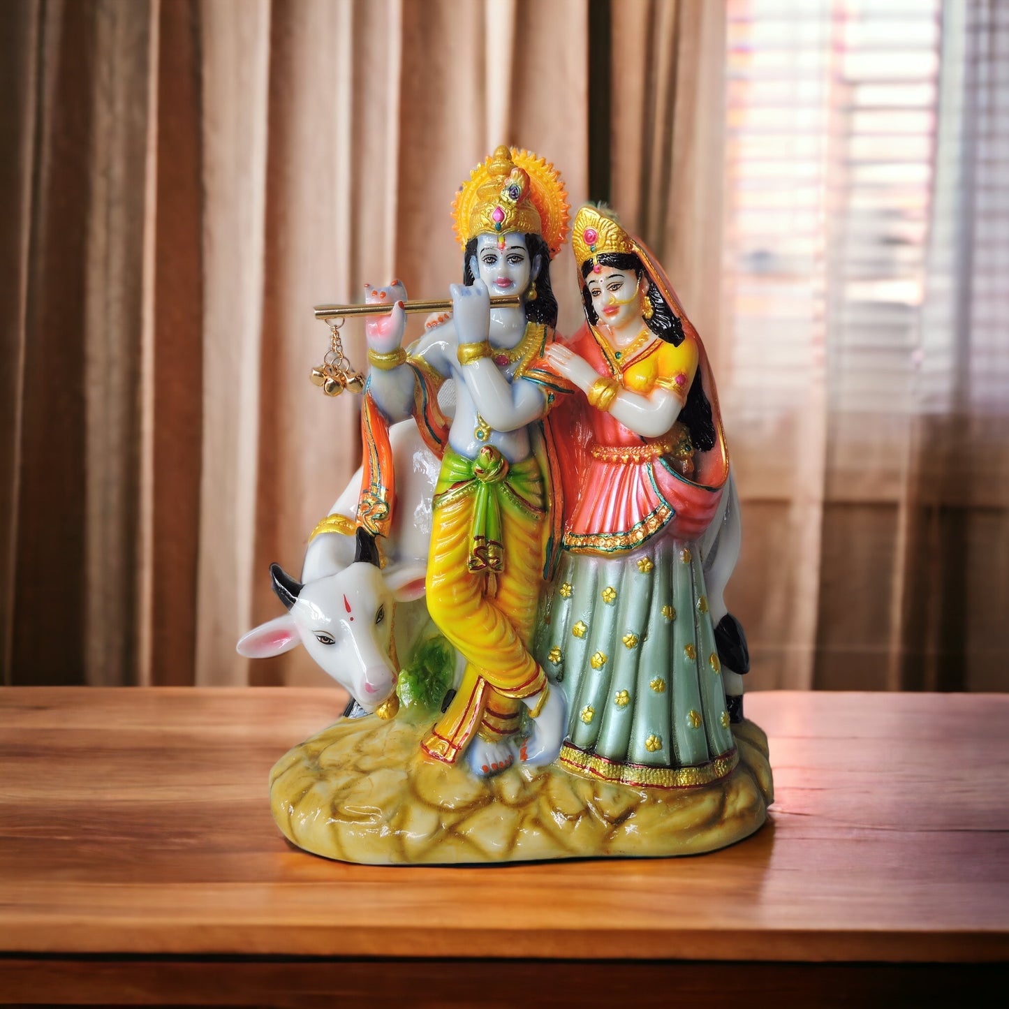 Radha Krishna With Cow by Satgurus