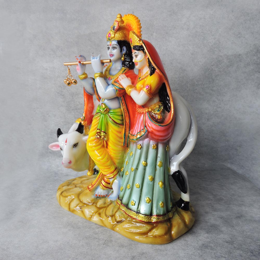 Radha Krishna With Cow by Satgurus