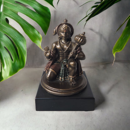 Hanuman Sitting With Base by Satgurus