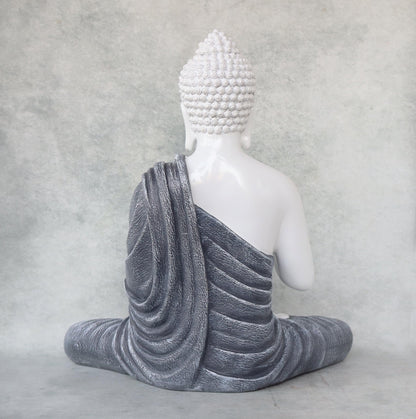 Mudra Buddha White / Grey by Satgurus