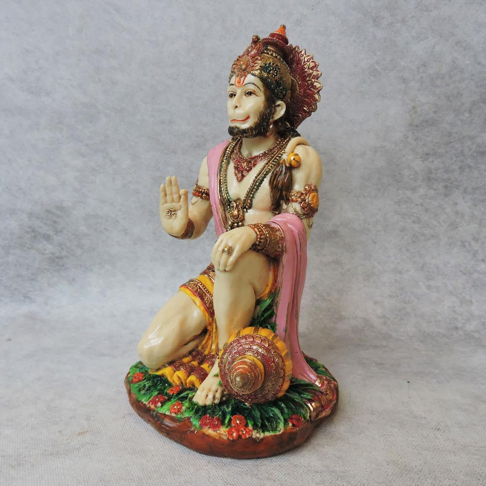Blessing Hanuman by Satgurus