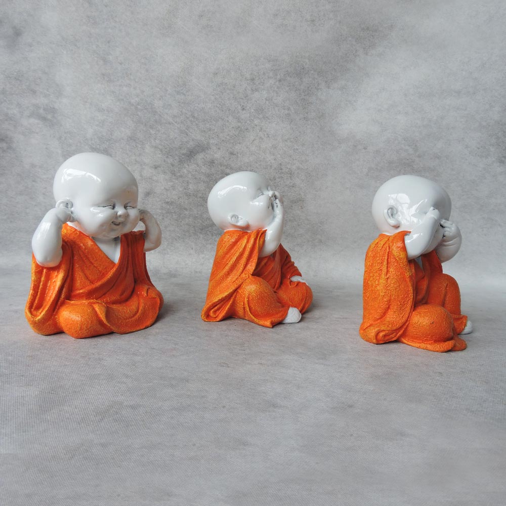 Monks Set Of 3 by Satgurus
