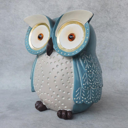 Owl In Blue Finish - A by Satgurus