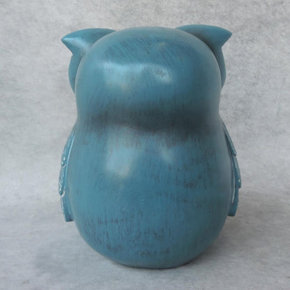 Owl In Blue Finish - A by Satgurus
