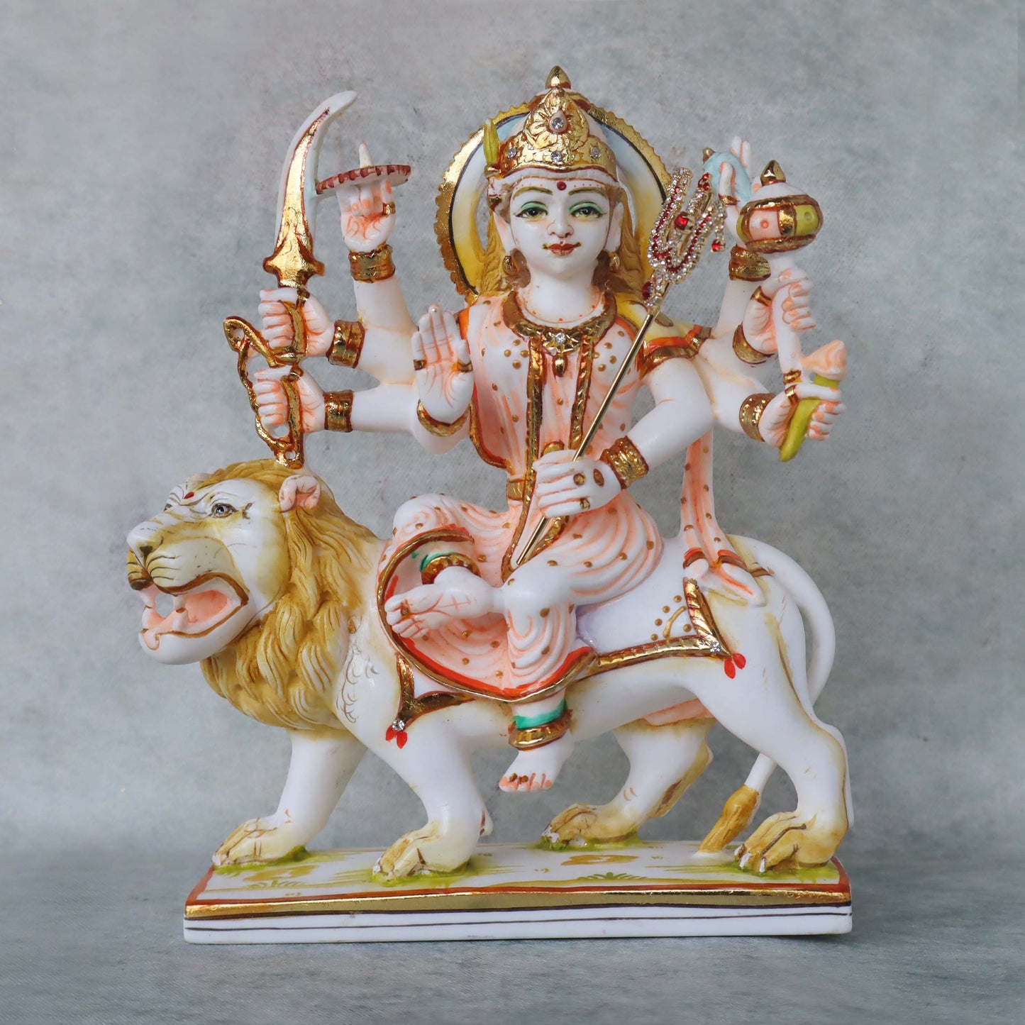 Durga Mata On Lion by Satgurus