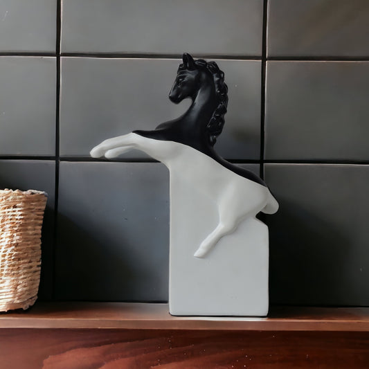 Galloping Grace Black & White by Satgurus