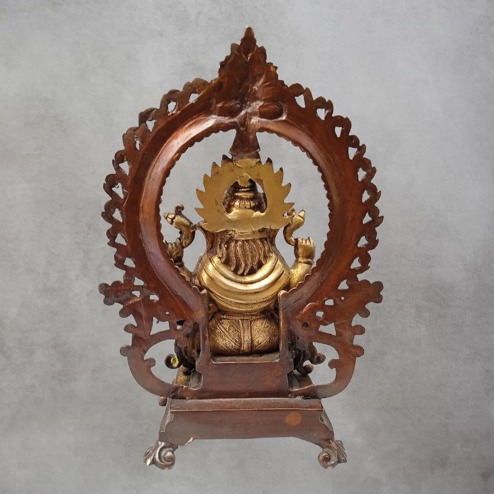 Brass Ganesh Prabhawal Small by Satgurus