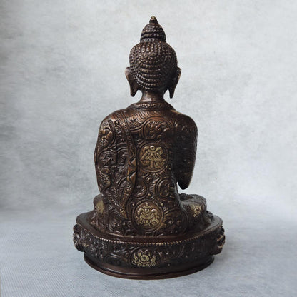 Brass Buddha Ashtamangal by Satgurus