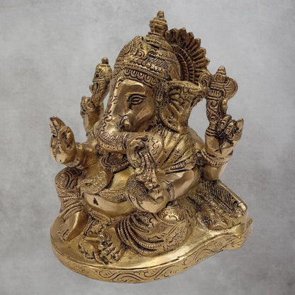 Brass Ganesha by Satgurus