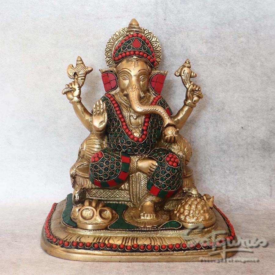 Brass Ganesha Puja By Satguru's