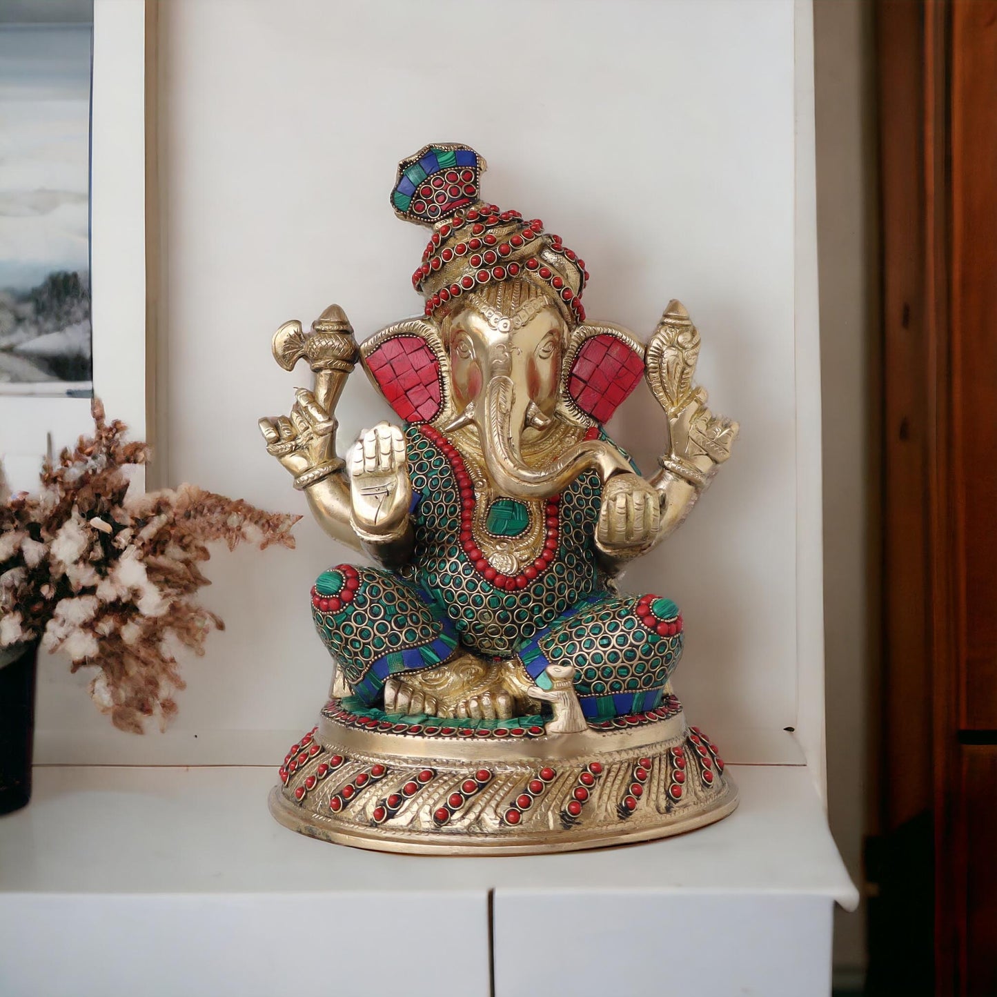 Pagdi Ganesha Idol by Satgurus