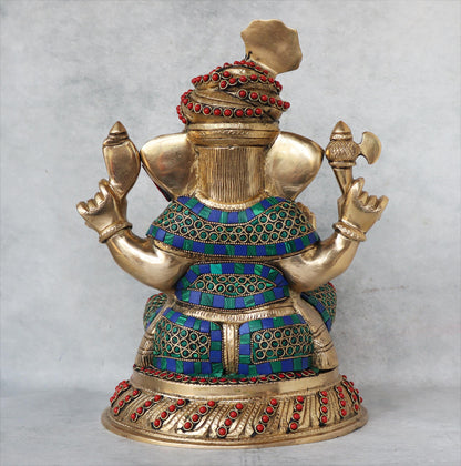 Pagdi Ganesha Idol by Satgurus