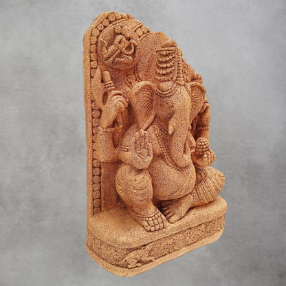 Ganesha Stone Finish by Satgurus