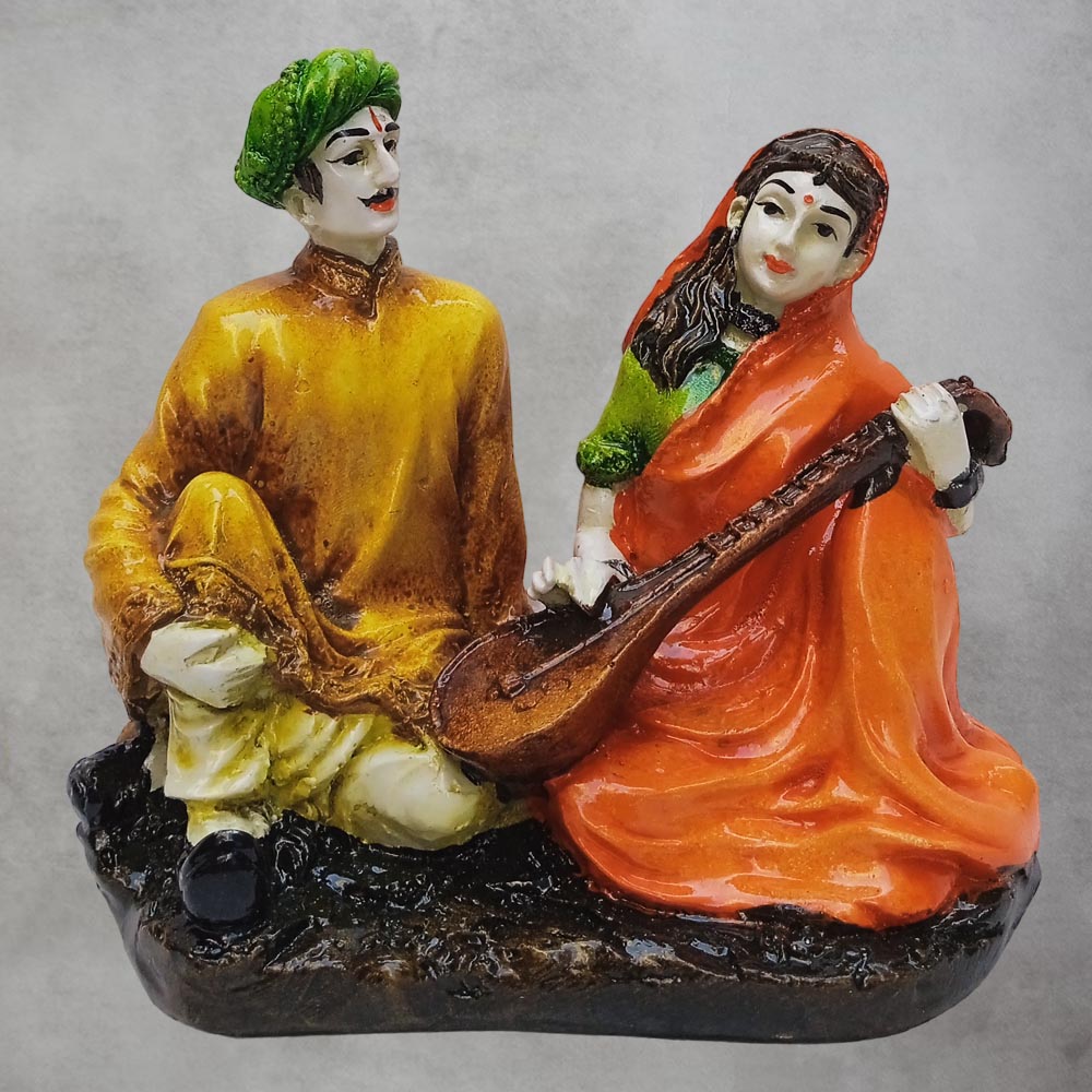 Rajasthani Couple Veena by Satgurus