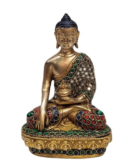 Buddha Sitting by Satgurus