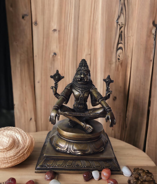 Brass Narsingh by Satgurus