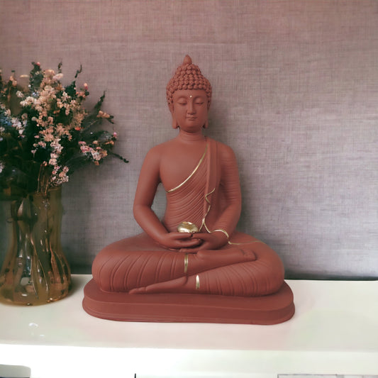 Buddha Sitting / New York Pink by Satgurus