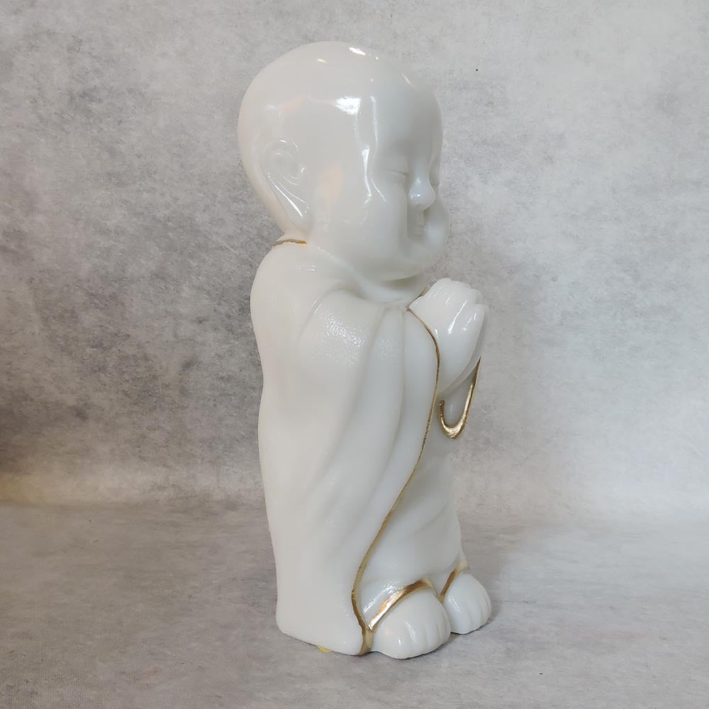 Namaste Monk White / Gold by Satgurus