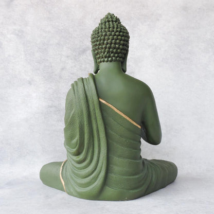 Blessing Buddha / Green by Satgurus