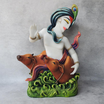 Krishna With Cow by Satgurus