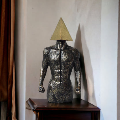 Body Builder With a Triangle Head by Satgurus